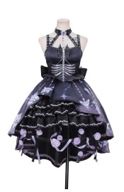 Yingluofu Skeletons Feast Petticoat and JSK(Full Payment Without Shipping Cost)